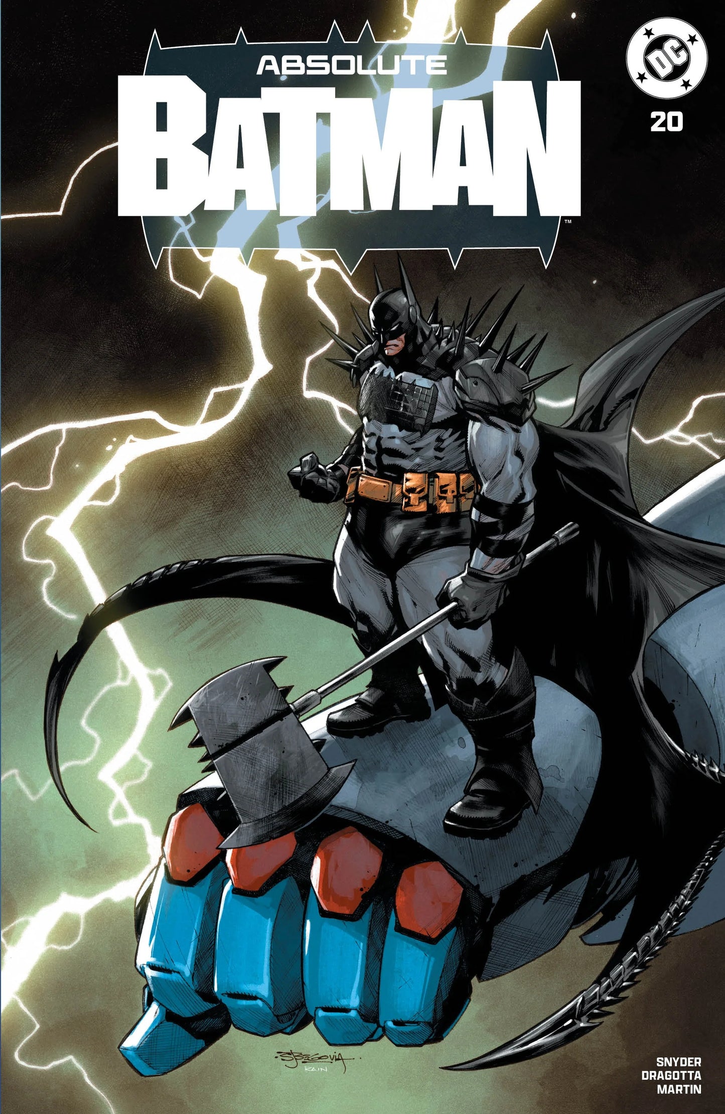 ABSOLUTE BATMAN #20 STEPHEN SEGOVIA EXCLUSIVE PREORDER