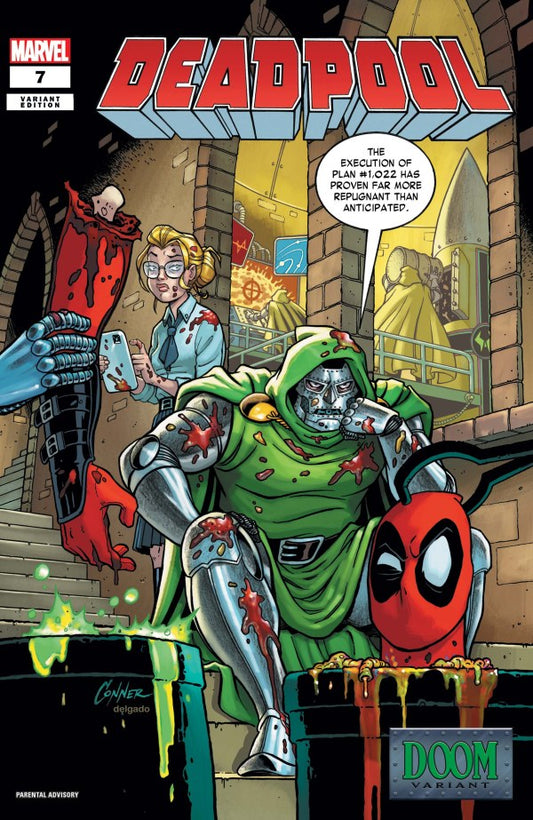 DEADPOOL #7 AMANDA CONNER DOOM VARIANT