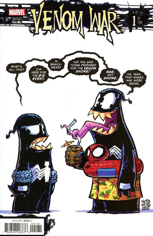 VENOM WAR #1 (OF 5) SKOTTIE YOUNG VARIANT