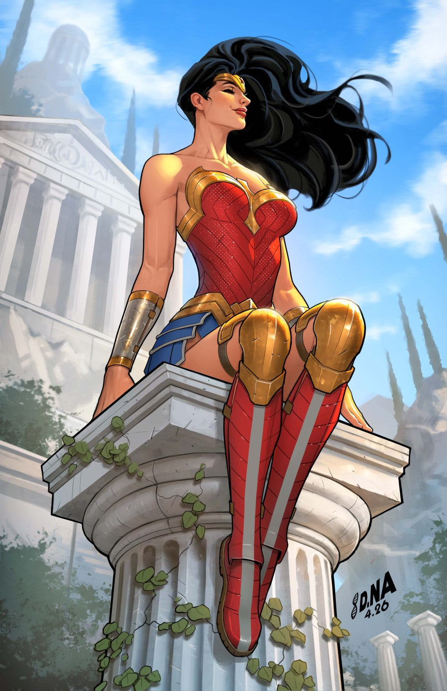 WONDER WOMAN #36 CVR B DAVID NAKAYAMA CARD STOCK VAR