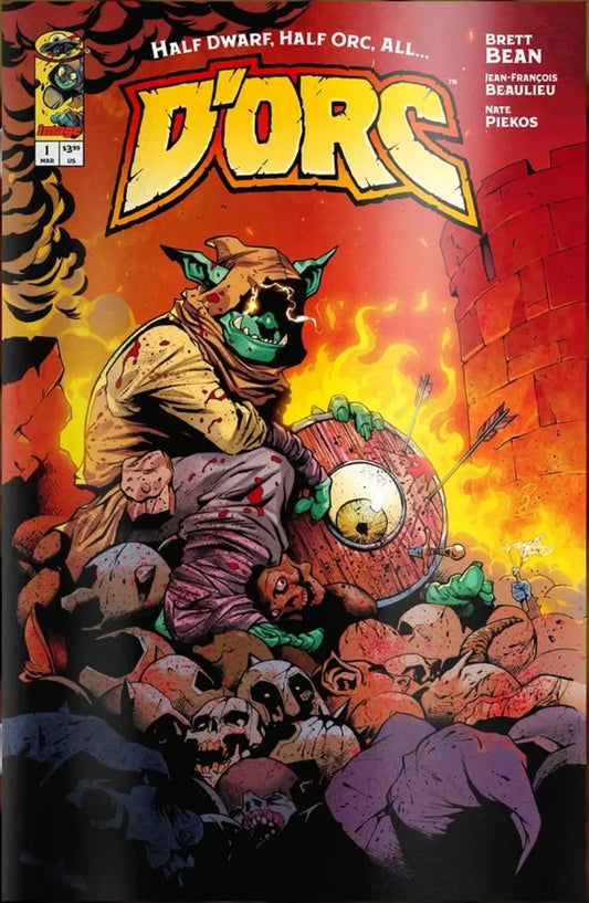 DORC #1 3RD PRINT R.D. BROWN FOIL VARIANT C2E2 EXCLUSIVE LTD 444