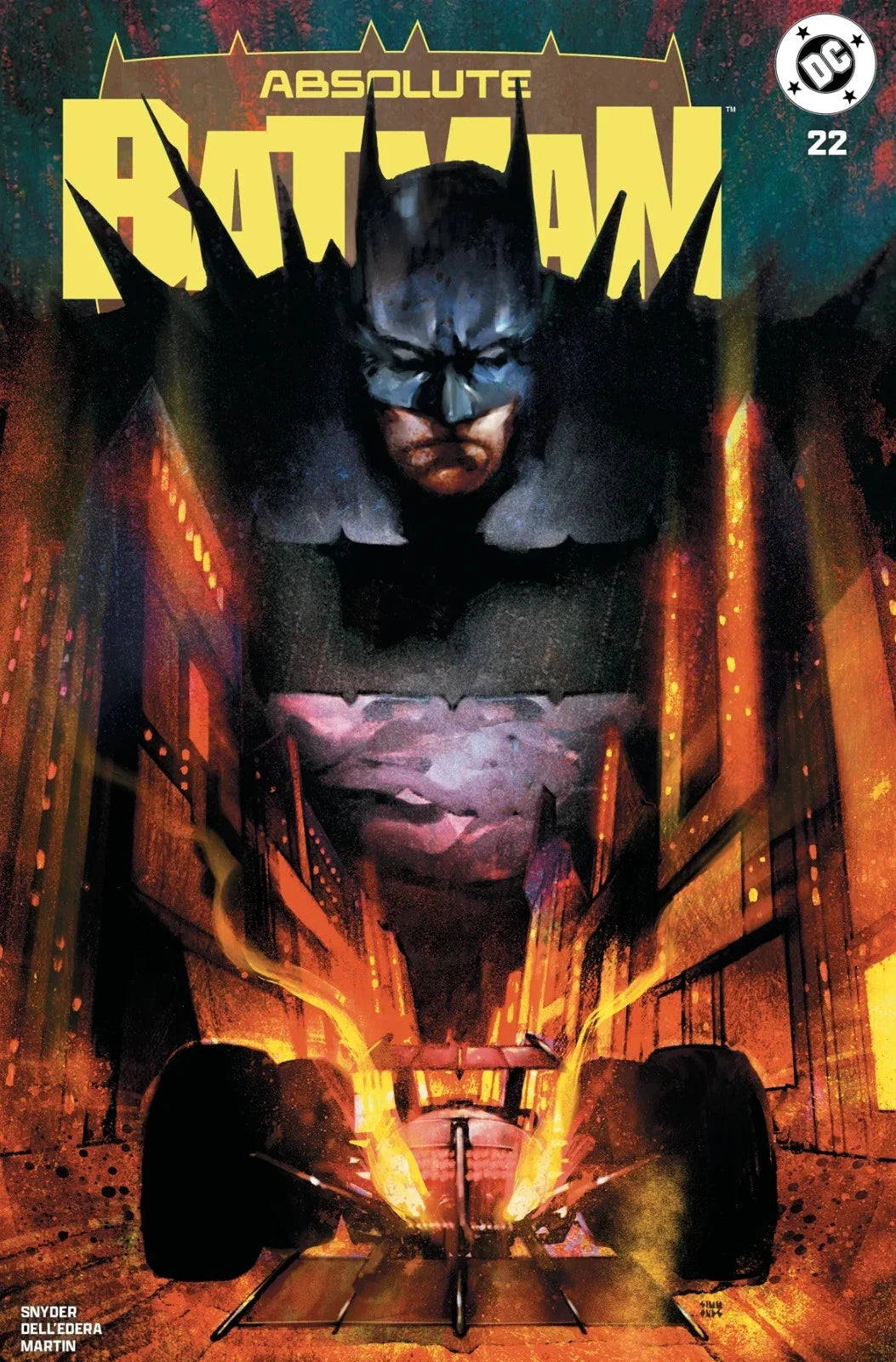 ABSOLUTE BATMAN #22 MARTIN SIMMONDS TRADE VARIANT SDCC 2026 EXCLUSIVE LTD 800