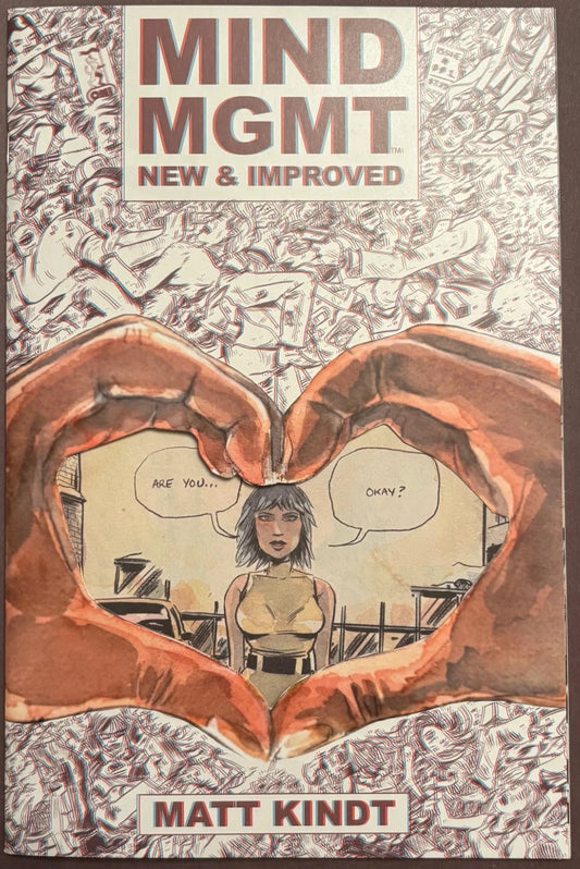 MIND MGMT NEW & IMPROVED #1 MATT KINDT DIE CUT THREE-DEE I "ERROR" EDITION