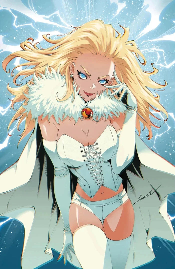 X-MEN UNITED #1 GODTAIL EXCLUSIVE BLUE VIRGIN VARIANT