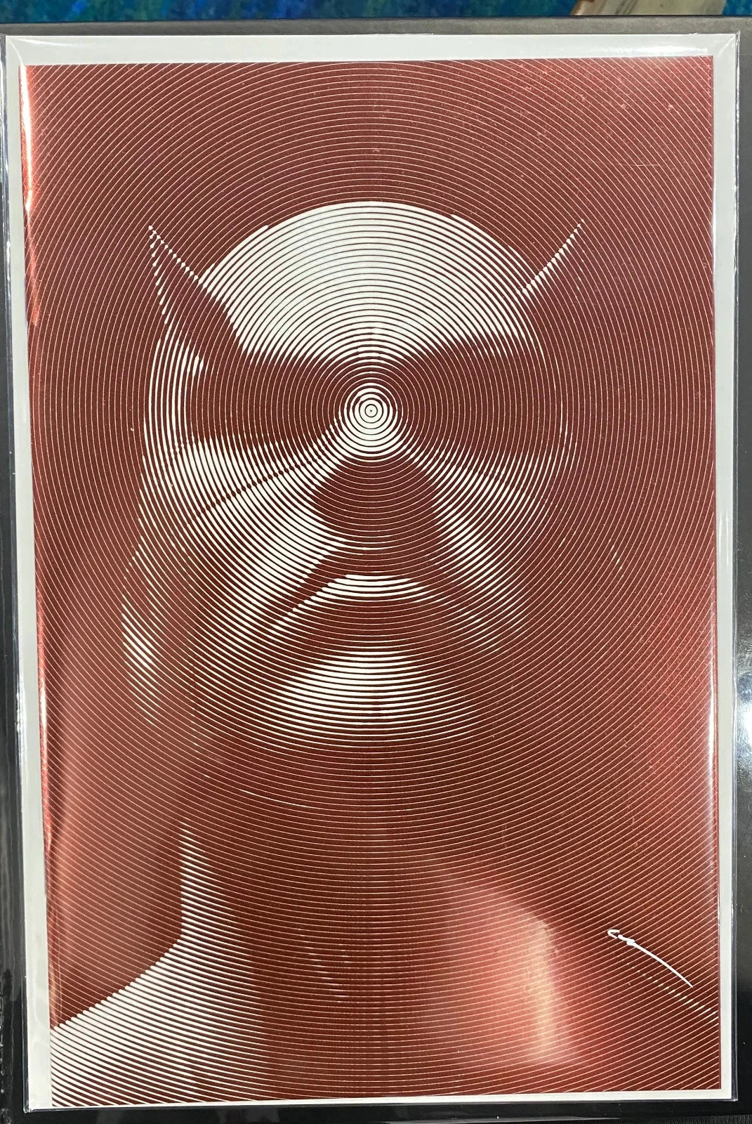 DAREDEVIL #14 JOHN TYLER CHRISTOPHER RED FOIL VIRGIN SIGNED