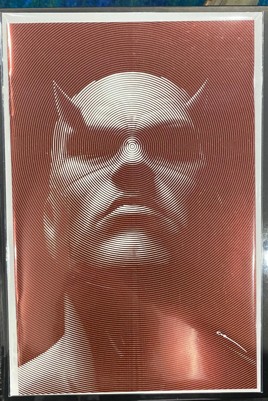DAREDEVIL #14 JOHN TYLER CHRISTOPHER RED FOIL VIRGIN SIGNED