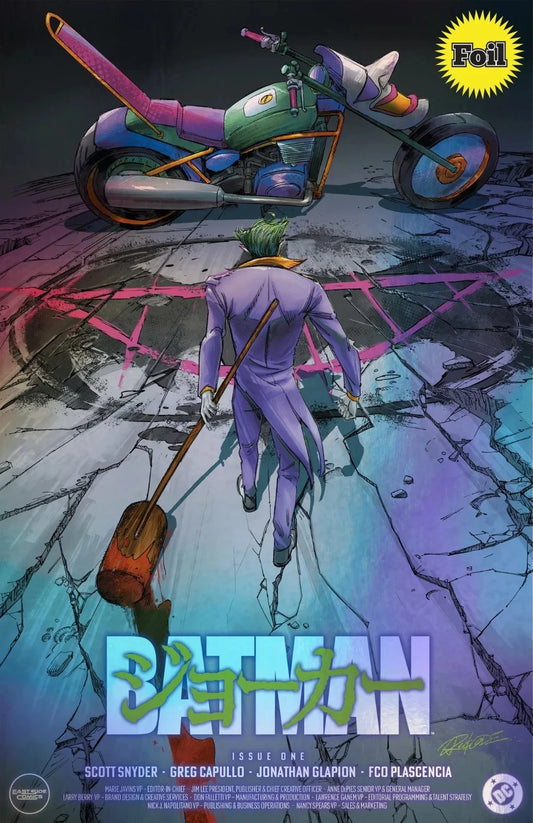BATMAN #1 (NEW 52) REDCODE "AKIRA" FOIL HOMAGE VARIANT COVER LTD TO ONLY 800