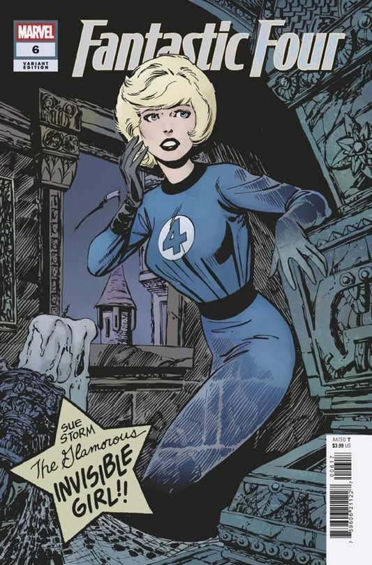 FANTASTIC FOUR #6 JOHN BYRNE HIDDEN GEM VARIANT 1:50