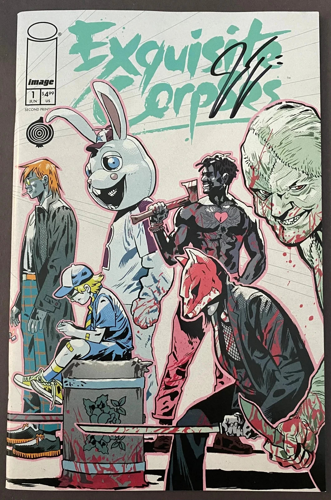 EXQUISITE CORPSES #1 2ND PTG CVR A MICHAEL WALSH (MR) SIGNED BY TYNION