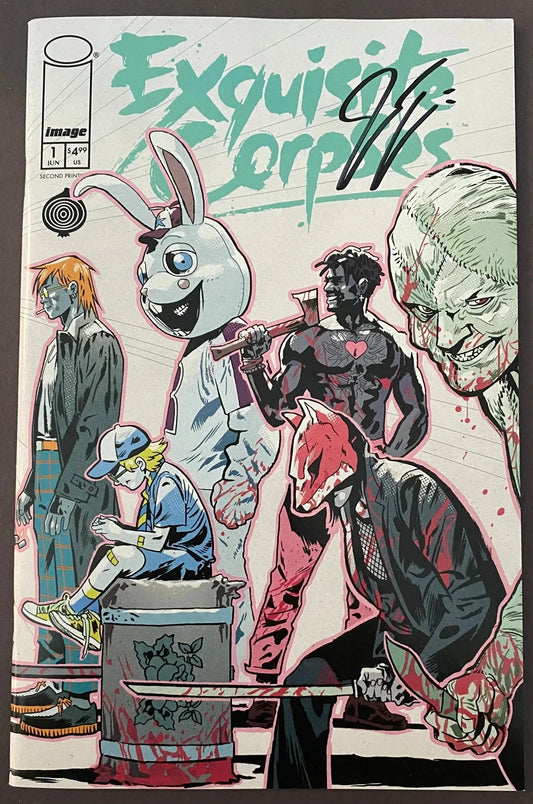 EXQUISITE CORPSES #1 2ND PTG CVR A MICHAEL WALSH (MR) SIGNED BY TYNION